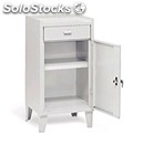 Short locker - steel laminate profile - thickness 6/10 - n.1 compartment -