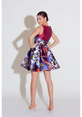 short Picasso dress N - Photo 2