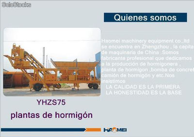 Sicoma yhzs75 plantas moviles de hormigon - Foto 2
