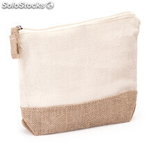 Sierra cotton/jute beaty bag greige ROBO7558S129