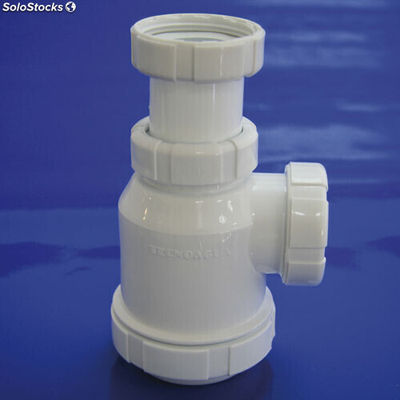 Sifon Botella Extensible T-4-VA 1 1/2 Válvula Automática