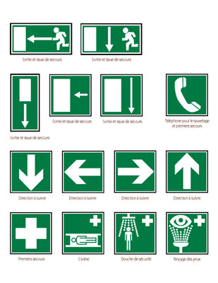 Signalisation Issue de Secours -Panneaux issue de secours, sorties de secours... - Photo 2