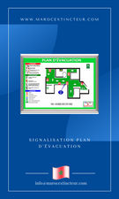 Signalisation plan d&#39;évacuation