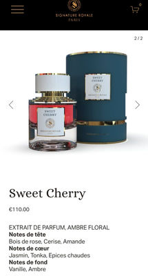 Signature Royale Paris: Sweet Cherry