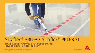 Sikaflex PRO-3 Mastic mono composant haute performance pour joint de sol