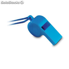 Silbato con cordón seguridad azul MIMO7168-04