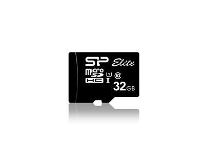 Silicon Power MicroSDHC 32GB uhs-1 Elite/cl.10 w/Adapt SP032GBSTHBU1V10SP