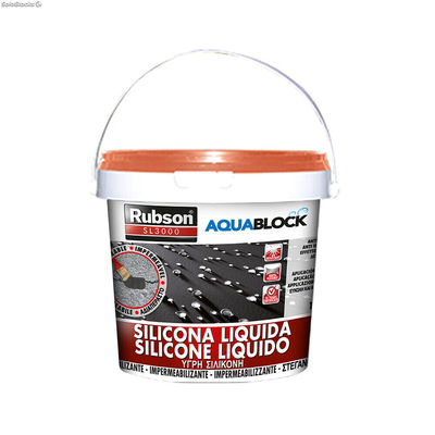 Silikon Rubson aquablock 1 kg Kolor ceglasty