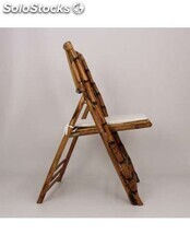 Silla Bambú Plegable - Foto 2