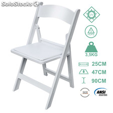 Silla Ceremony Plegable Blanca