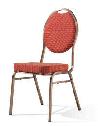 silla comedor de acero, silla de restaurante silla de banquetes - Foto 2