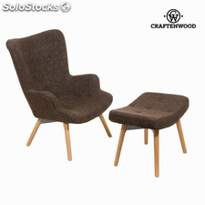 Silla con reposapiés by Craftenwood