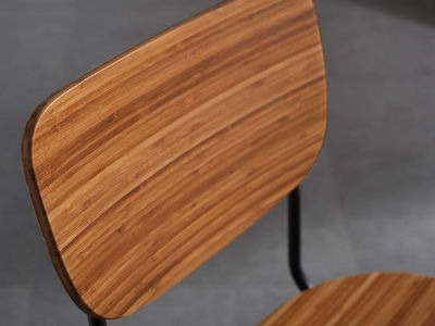 Silla de bambú buena calidad mobiliario de bambú para interior, comedor, salón - Foto 3