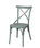silla de cafetería silla comedor de acero - 1