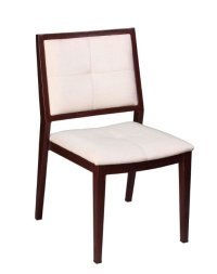 silla de cafetería silla comedor silla de madera - Foto 2