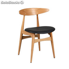 silla de cocina de madera silla de comedor