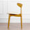 silla de cocina de madera silla de comedor - Foto 3