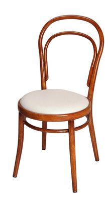 Silla de comedor moderna nuevo icono silla cafe similar como madera - Foto 3