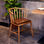 silla de comedor Windsor con respaldo bajo - Foto 5