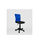 Silla de oficina Alba acabado negro/azul. Alto: 83.5-95.5cm Ancho: 55cm Fondo: - 1