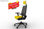 Silla de oficina con cabezal Forma 5 Dot Pro | Amarilla 21110 (Entrega 24H) - 1