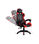 Silla de oficina gaming modelo Demon altura regulable acabado negro/rojo. - Foto 3