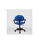 Silla de oficina Leyre acabado azul, Alto: 80.5/92.5 Ancho: 55. Fondo: 58,5 - Foto 2