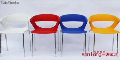 silla de polipropileno con brazos - Foto 2