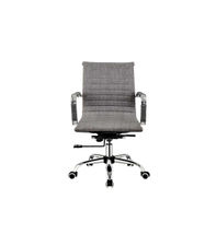 Silla despacho giratoria elevable acabado gris ceniza, 90-97 cm(alto)58