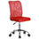 Silla escritorio juvenil JUNIOR MALLA, en malla color rojo - 2