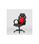 Silla gaming Olimpia tapizada en piel sintética negro/rojo, 118/127cm(alto) - Foto 2