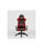 Silla gaming Regina tapizada en piel sintética negro/rojo, 126.5/133.5cm(alto) - 1