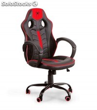 Silla Gaming Spider-s Regulable Silla Escritorio Juvenil En Negro Y Rojo