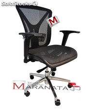 Silla Marck sin cabecera, para escritorios, oficinas, sillas nuevas