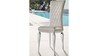 Silla moderna tapizado blanco ROSS190