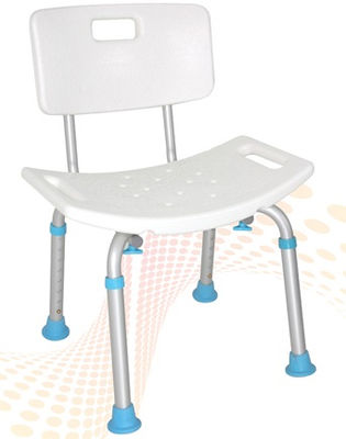 Silla para ducha con respaldo