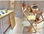Silla plegable de bambú silla en bambú naturarl para boda, tienda - 1