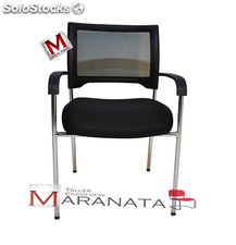 Silla Skill estructura media, silla para oficinas, sillas de reunión, nuevas