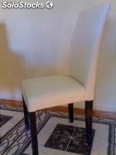 silla tapizada de alta gama