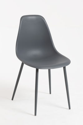 Sillas Comedor - Silla Mykle Total - Gris oscuro