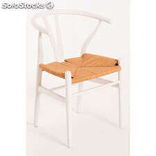 Sillas Comedor - Silla Wis Madera - Blanco