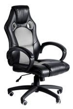 Sillas Gaming - Silla Pro - Gris y Negro