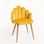 Sillas para hostelería tapizadas modelo butterfly color amarillo - Foto 2