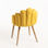 Sillas para hostelería tapizadas modelo butterfly color amarillo - Foto 4