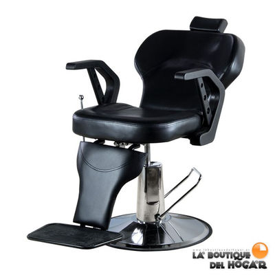 Sillón Barbero hidráulico reclinable con reposapiés Modelo Basic Line - Foto 2