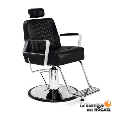 Sillón Barbero reclinable y giratorio con reposabrazos Modelo Joey