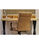 Sillón despacho giratorio Colonial en color marrón 110-119,5 cm(alto)60 - 3