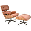 sillon piel marron