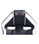 Sillón giratorio elevable gamer Neo Avance tapizado en tejido negro/blanco, - Foto 3