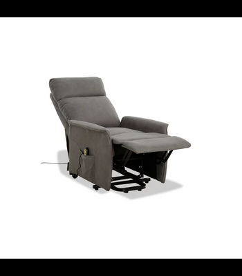 Sillón relax levantapersonas eléctrico Stylo tapizado en tela gris, 102cm(alto) - Foto 3